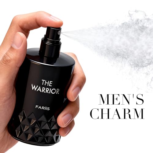 Image of A CENTER The Warrior Premium Men's Cologne | 100ml Long-Lasting Eau de Parfum | Bold Citrus Leather Fragrance | Valentine's Day Gift for Him