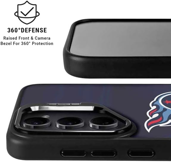 Skinit Kickstand Phone Case Compatible with Galaxy S25 Ultra - Officially Licensed NFL Tennessee Titans Design