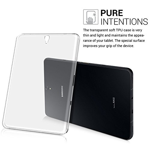 Icovercase Samsung Galaxy Tab S3 9.7 Inch T825/T820 Clear Case, Ultra Thin Clear Transparent Case Anti-Slip Flexible Slim-Fit Soft Tpu Gel Skin Back Cover For Samsung Galaxy Tab S3 9.7 Inch T825 #TOP3
