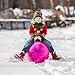 EVERICH TOY Hopper Ball for Kids, 18In Ride On Bouncy Ball with Handle, Purple Pink Clouds Girl Toys for Indoor Outdoor Active Play, Best Todder Toys for 4 5 6 7 8 Yr Old Girls Boys Gifts