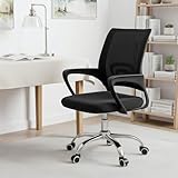 デスクチェア オフィスチェア 人間工学設計 PUキャスター メッシュ 通気性 サポート力 座面昇降 360度回転 高反発クッション 疲れにくい 腰痛予防 コンパクト テレワーク/在宅勤務/勉強用