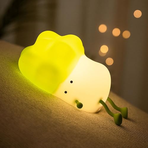 Lámpara de noche pequeña de silicona para dormitorio miniatura 6