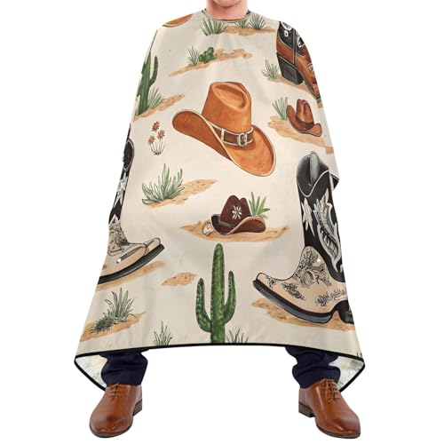 Capa de Barbero Kigai Wester Cowboy para Hombre miniatura 1