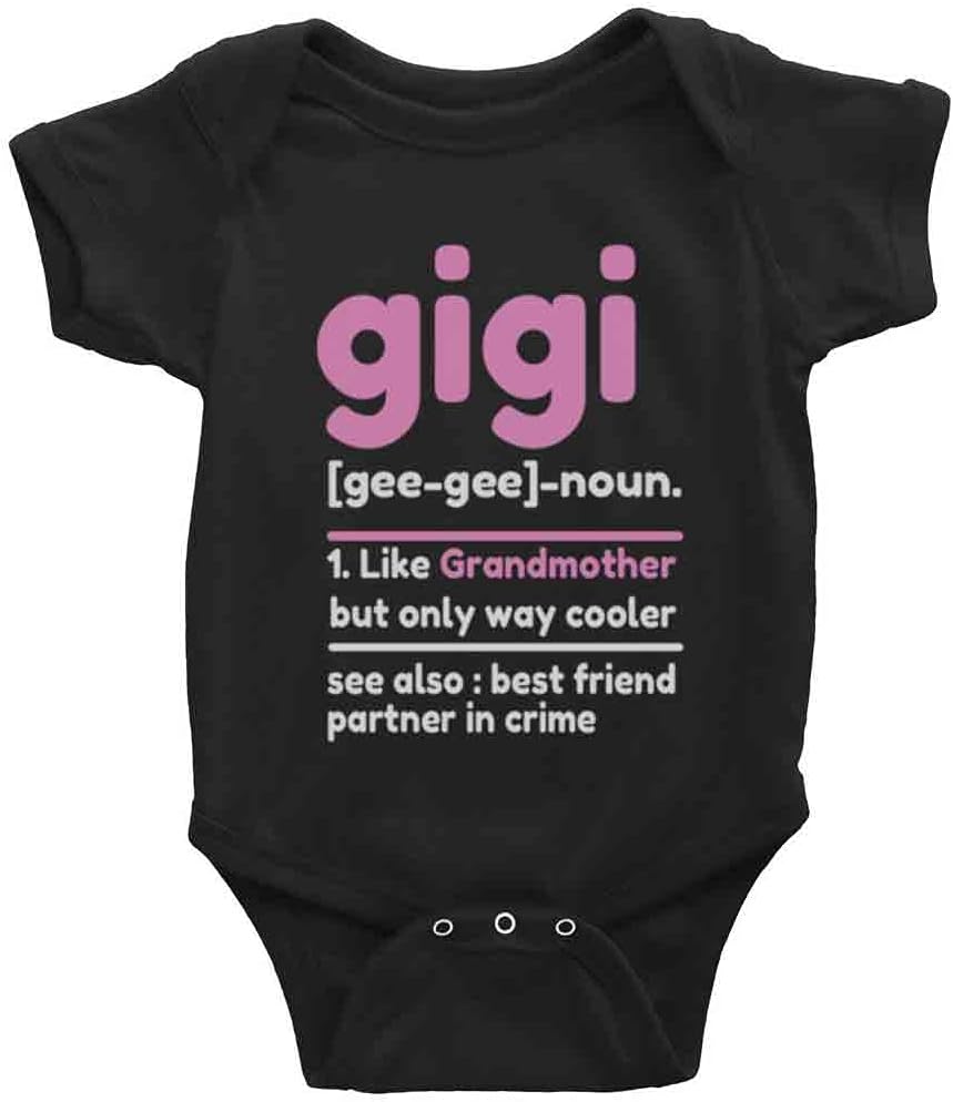 Gigi Definition Baby Bodysuit Short Sleeve Rompers Jumpsuit Outfits