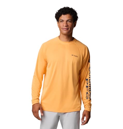 Chemise à Manches Longues Tamiami II respirante et légère Columbia Orange