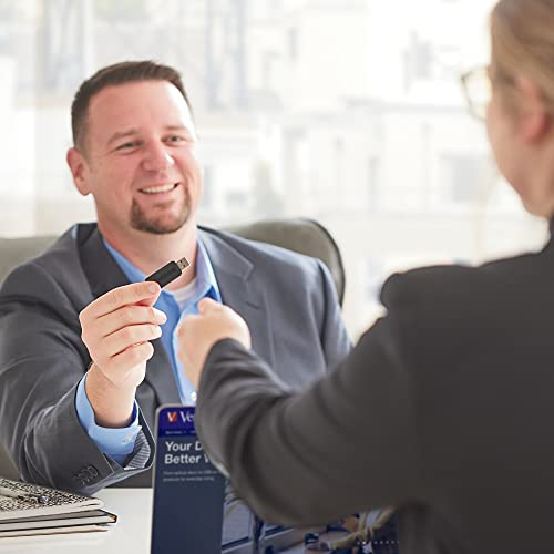 Verbatim 8GB Pinstripe USB Flash Drive - Black - Image 6