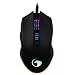 NPET M20 RGB FPS Gaming Mouse, 1000Hz Polling Rate Ergonomic Gaming Mice, Programmable Buttons, Comfortable Hand Feeling Mouse for Laptop PC Computer Gamer