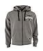 Produktbild ROCK-IT Apparel Kapuzenjacke Herren Racer 07" Sweatjacke Heavy Hoodie Zipper Hoody S-5XL Ziphood mit Kapuze Reißverschluss und Fleece-Innenseite Ultimate Grau 3XL