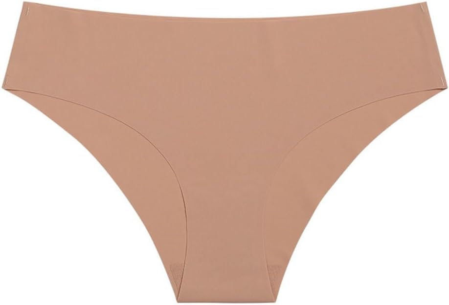 Women's Plus-size Underwear Ice Silk Seamless Breathable Sports Low-rise Nude Briefs