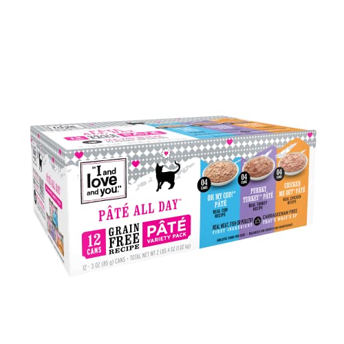 I AND LOVE AND YOU, Cat Food Variety, 3 Ounce, ...