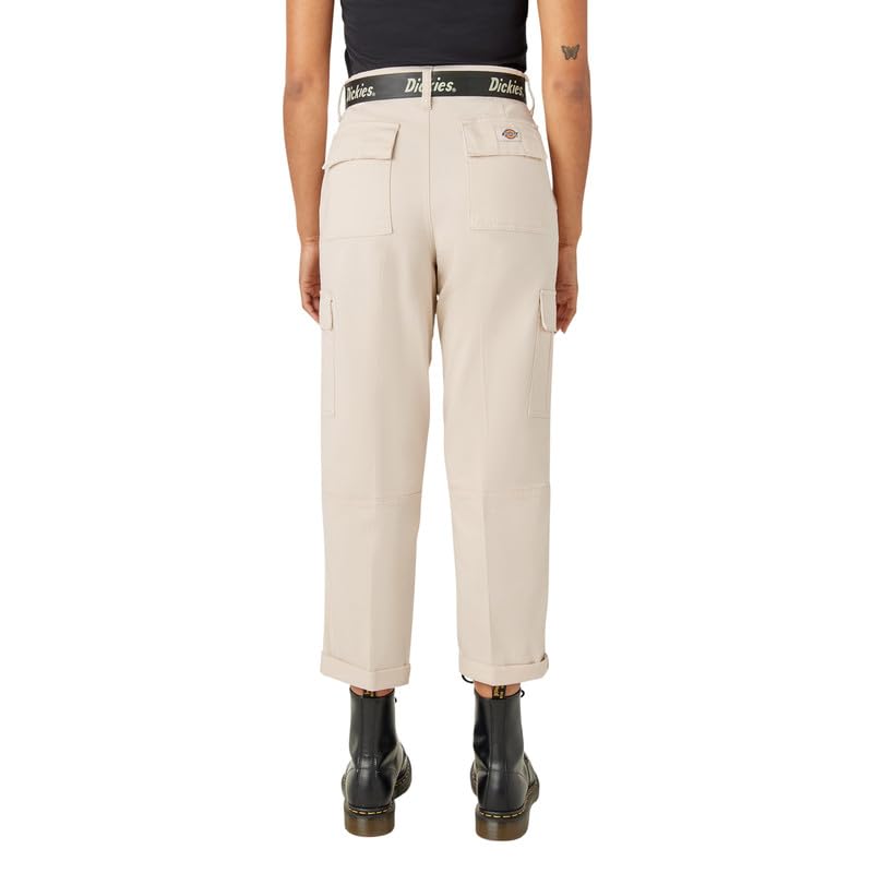 Image of Dickies Women's Relaxed Fit Cropped Cargo Pants
