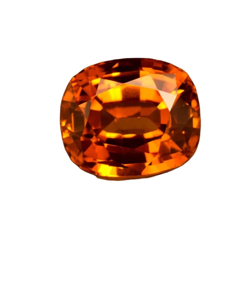Saphir orange naturel pour créer votre propre bague ou pendentif personnalisé DIY