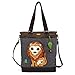 Chala Handbags Lion Work Tote Shoulder Bag - Lion Collector