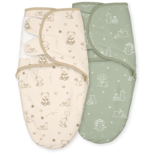 Image of Cotton Swaddles for Newborns, Baby Newborn Swaddle 0-3 Month