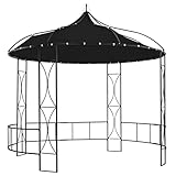 Esta Espaciosa Glorieta Con Hermosos Detalles Decorativos Será Una Adición Elegante A Su Espacio Al Aire Libre.