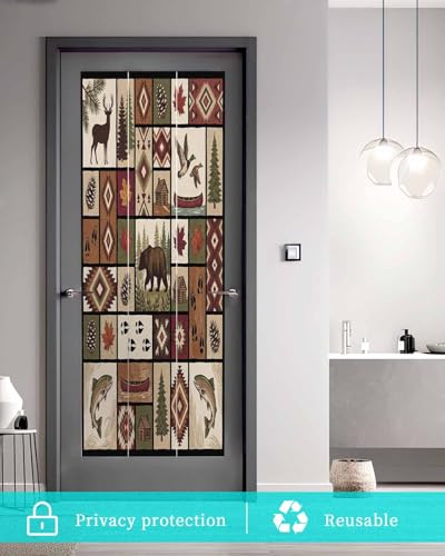 Película Decorativa para Ventanas 35.4×78.7 Brown miniatura 5