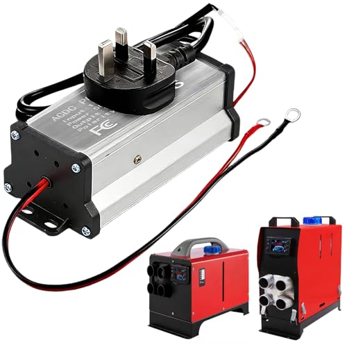 240V to 12V Power Converter Adapter Diesel Air Heater Power Supply Adapter DC Power Converter AC to DC Transformer for 5KW/8KW Diesel Parking Heater