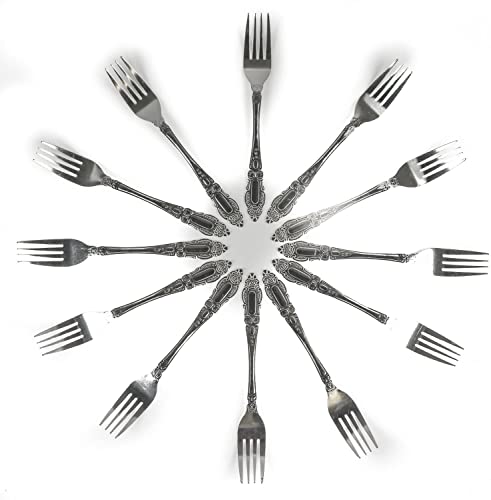 Decorrack Dinner Forks, Set Of 24 Stainless Steel Table Forks, Flatware Everyday Silverware Use For Home, Or Restaurant #TOP1