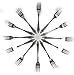 DecorRack 12pcs Dinner Forks, Stainless Steel, 7.5 inches, Flatware, Dishwasher Safe