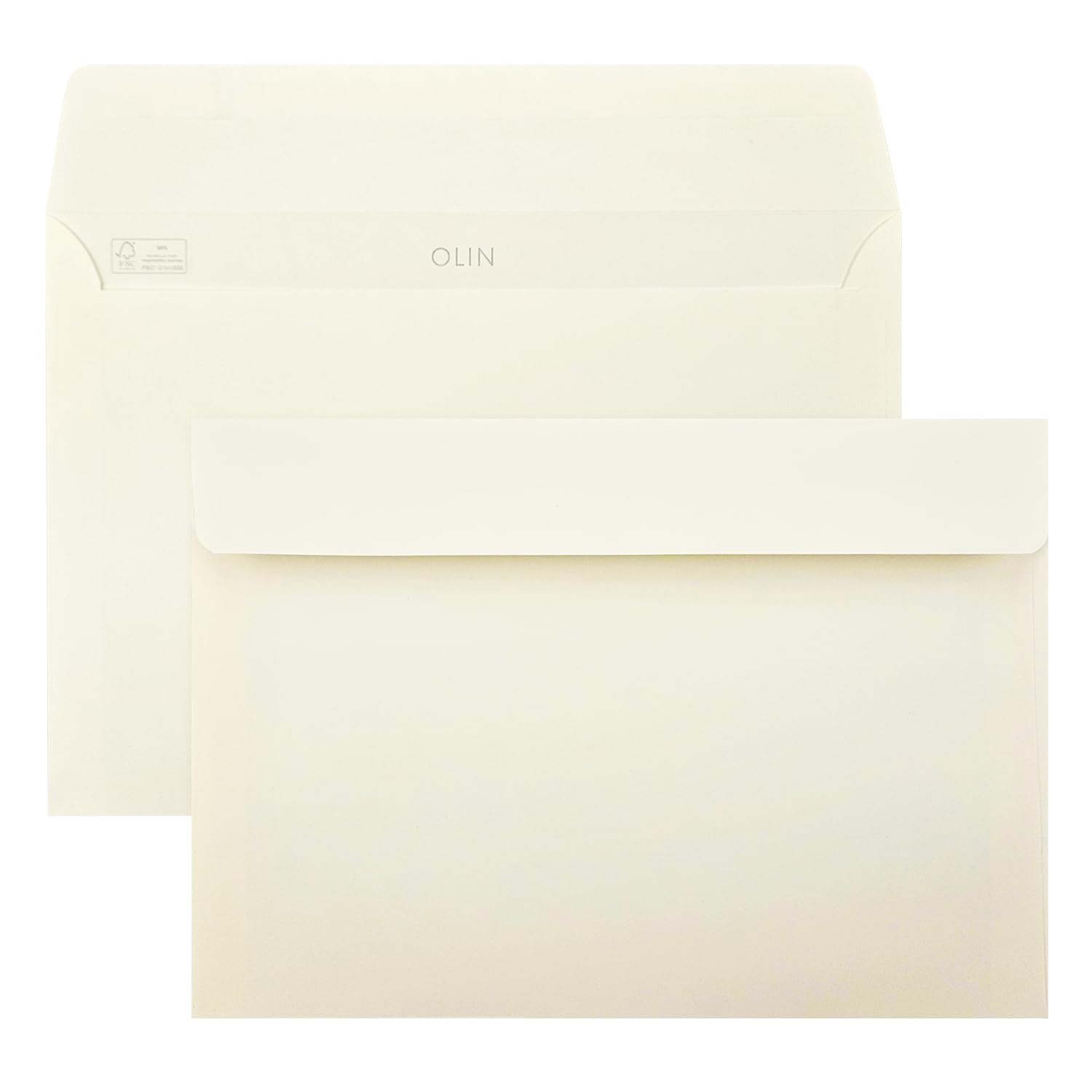 Netuno Pack Of 500 Envelopes DIN C5 162 X 229 Mm 120 G White Olin White