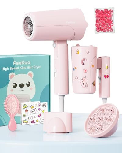 FeeKaa Foldable High Speed Kids Hair Dryer 100 Million