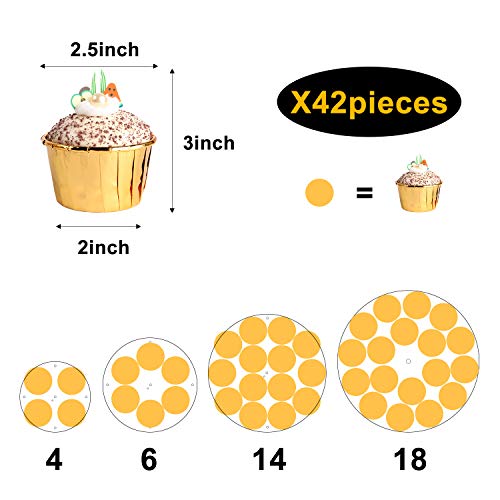 Vdomus Acrylic 4 Tier Cupcake Stand Cupcake Pastry Display Stand With Led String Lights Dessert Tree Tower For Birthday Wedding Party Round Cupcake Stand Cupcake Tier Stand, Warm #TOP6