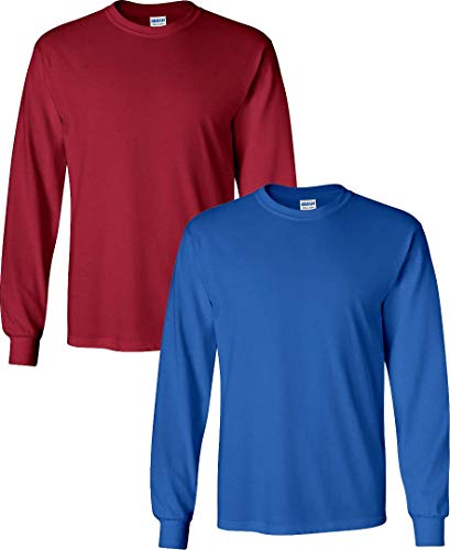 Image of Gildan Men's Ultra Cotton Long Sleeve T-shirt, Style G2400