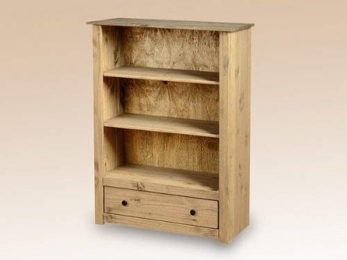 Panama Furniture Range- Nest and Coffee Table, TV Unit,Bookcase, Lamp, Console Table (1 Drawer Bookcase)