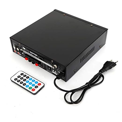 HiFi stereoförstärkare Bluetooth Digital Power Amplifier FM-ljudförstärkare Stereo Audio Amplifier 12 V/220 V 2CH förstärkare inbyggd Bluetooth