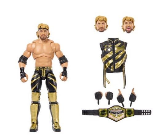 WWE Logan Paul Mattel Ultimate Edition The Greatest Hits Series 8 Collection Wrestling Action Figure Wrestler Toy