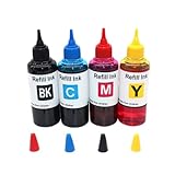4PC 100ML Refill Dye Ink Compatible with XP 235 245 247 332 335 342 345 432 435 445 452 Printer