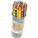 LYRA Groove Slim Wooden Colouring Pencils, 48 Pieces in Assorted Colours with Sharpener, Ideal for Children and Schools