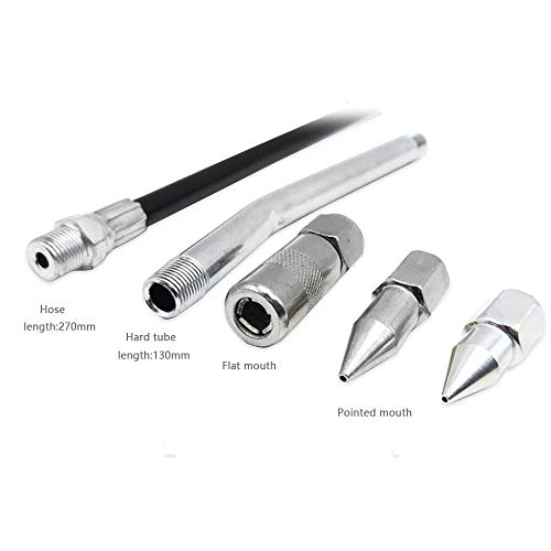 Wide-variërend 400cc Pneumatisch Vetpistool Handleiding Hogedruk Luchtpistool Stoom Moving Boter Gun Boter Vat Olie… - Afbeelding 4