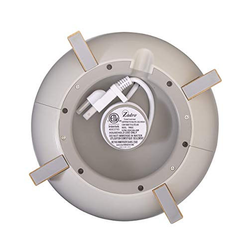 Zadro Twb Towel Warmer, Large | 20L | 12" Dia. X 21" Tall, Gray #TOP6