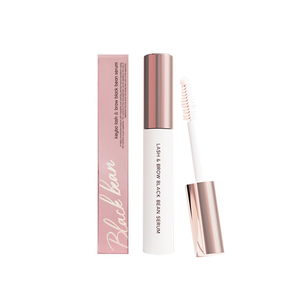 Amazon.co.jp: キボ まつげ美容液 lash & brow black bean serum