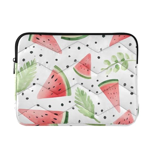 Funda para portátil 13-14 pulgadas Watermelon Watercolor protectora