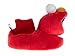 Sesame Street Elmo Little Kids Sock Top Slippers (3-4 M US Toddler, Laugh Red)