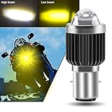 ✔ 【Superbrillante】: cambie libremente la luz de carretera blanca fría de 6500K / la luz de cruce amarilla de 3000K. Driver incorporado, distancia y cerca integrados, con tangente. Iluminación brillante, haz enfocado perfecto y distancia de iluminación de largo alcance, sin puntos oscuros en la iluminación, conducción más segura por la noche.