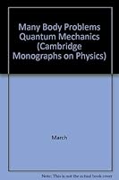 Many Body Problems Quantum Mechanics 0521056713 Book Cover