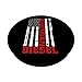 Diesel Truck American PopSockets PopGrip: Swappable Grip for Phones & Tablets
