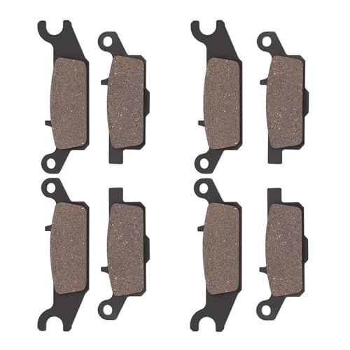 Plaquettes de frein avant et arrière pour Yamaha YFM550 et YFM700