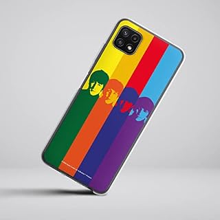 DeinDesign Coque en Silicone Compatible avec Samsung Galaxy A22 5G Etui Silicone Coque Souple Arc-en-Ciel The Beatles Bande – Image 2