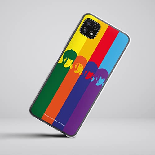 DeinDesign Coque en Silicone Compatible avec Samsung Galaxy A22 5G Etui Silicone Coque Souple Arc-en-Ciel The Beatles Bande - Les Beatles, Paul McCartney, John Lennon, RIngo Starr, George Harrison DeinDesign Coque en Silicone Compatible avec Samsung Galaxy A22 5G Etui Silicone Coque Souple Arc-en-Ciel The Beatles Bande – Image 3