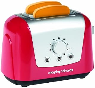 Casdon Morphy Richards Toaster | Pop-Up Toy Toaster For Children Aged 3+ | Includes 2 Pieces Of Pretend Toast For Realistic Play!