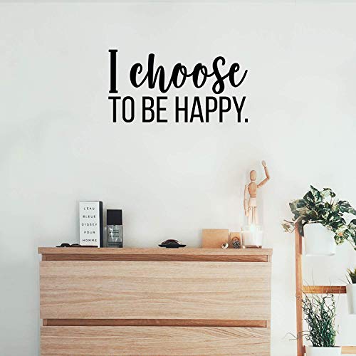 Vinilo decorativo con frase positiva 11.5" x 22"