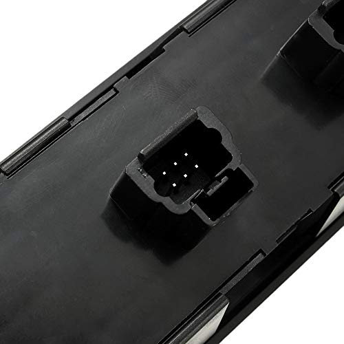 RuleaxAsi Console do interruptor da janela principal do lado esquerdo do motorista compatível com 30