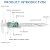 Digital Caliper, 6 Inch Caliper Tool with Extra Large LCD Screen, Auto-Off Feature, Easy Switch from Inch Metric Fraction, Stainless Steel Vernier Caliper Measuring Tool for DIY/Household