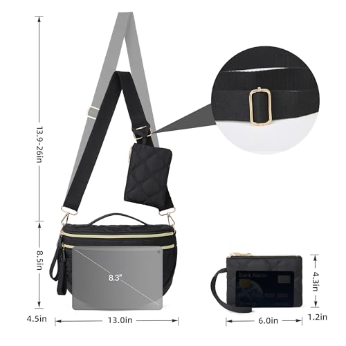 Image of Crossbody Purse for Women Small Crossbody Bags Trendy Vegan Leather with Adjustable Shoulder Straps Gift for Mother Wife Mom