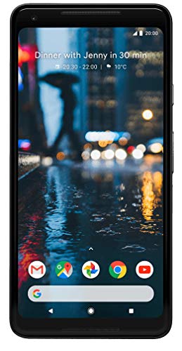 Google Pixel 2 XL SIM única 4G 128GB Negro - Smartphone (15,2 cm (6"), 128 GB, 12,2 MP, Android, 8, Negro)
