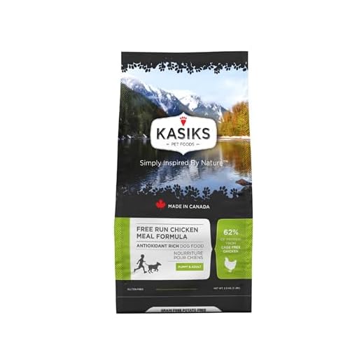 FirstMate Pet Foods Kasiks Free Run Grain Free Chicken Meal Formula Dog Food 5 Lbs